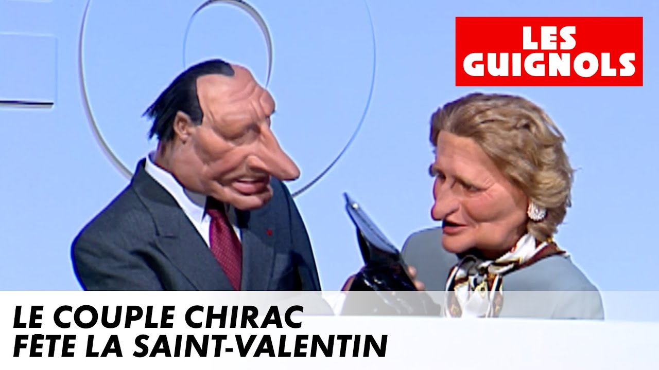 Le couple Chirac fête la Saint-Valentin - Les Guignols - CANAL+