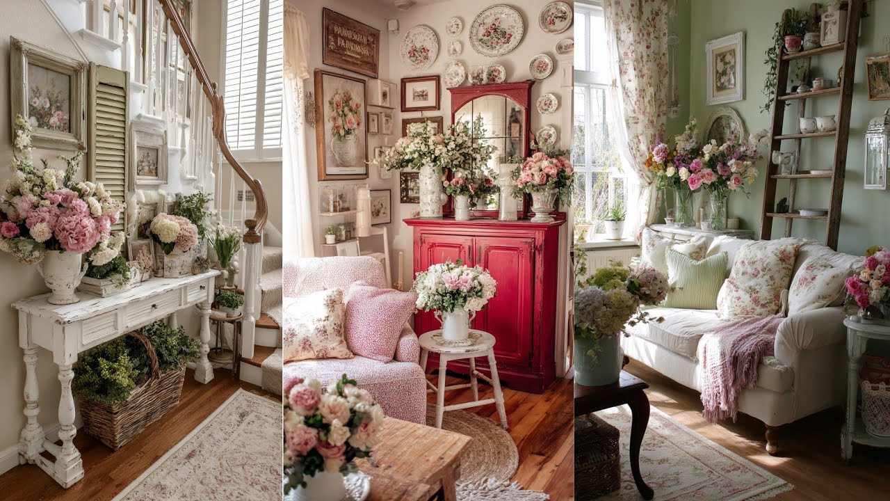 REVIVE & REPURPOSE 🌹 Farmhouse DIYs with Old Furniture Charm Shabby Chic Style HOME DECORATING IDEAS