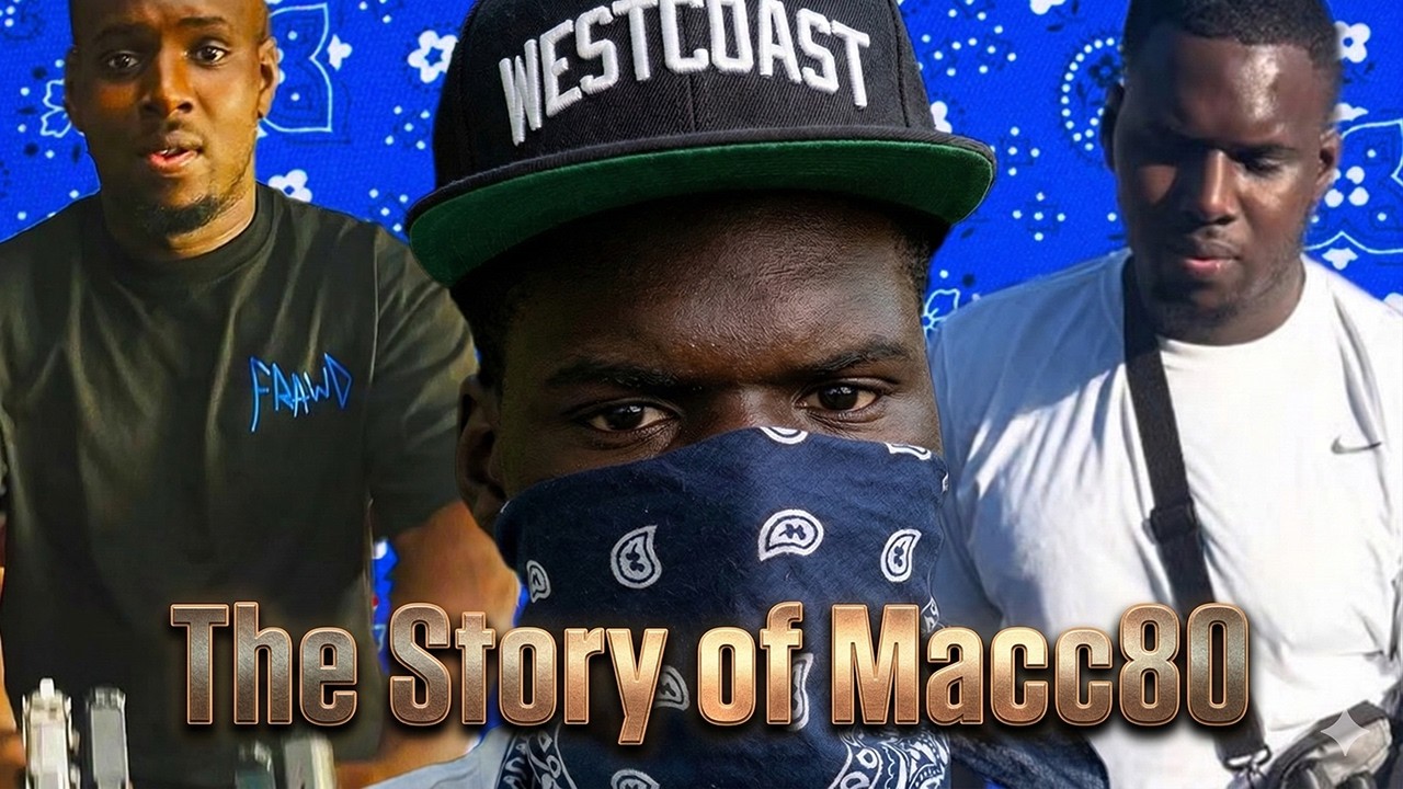 Rollin 80s Crip Macc80: 4 Attempted Murders, Police Chase & Killed by Hoovers