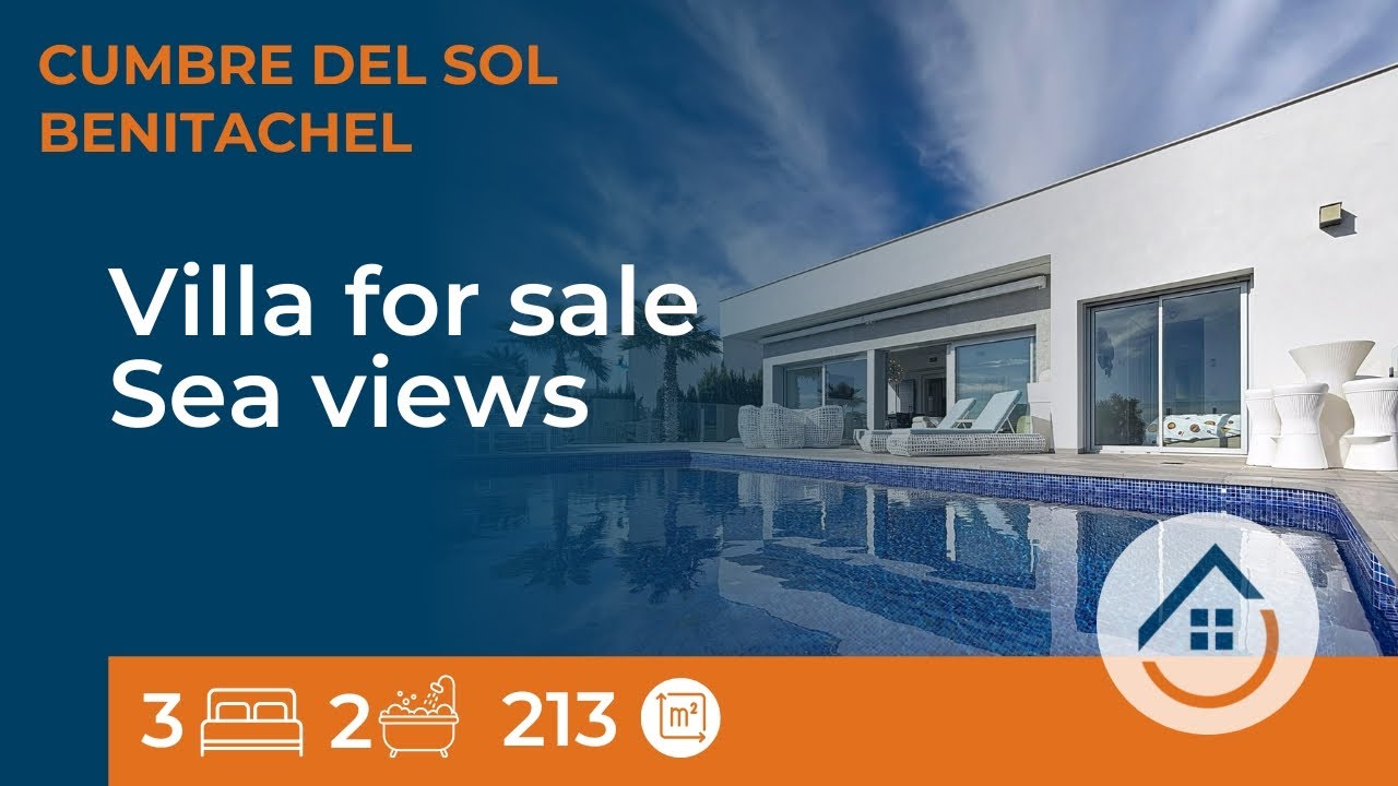 Modern Cumbre del Sol Villa with Breathtaking Sea Views