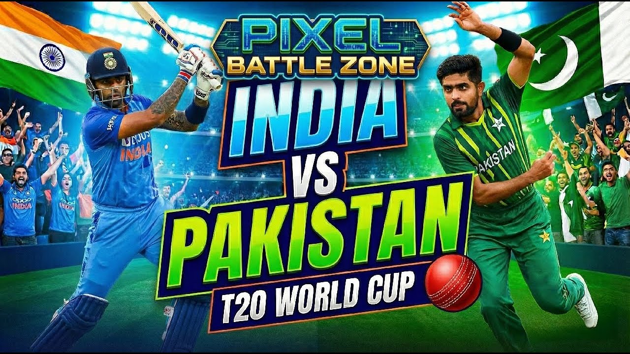 Live India vs Pakistan T20 world cup Cricket match highlights 2026 #shortsfeed #cricket