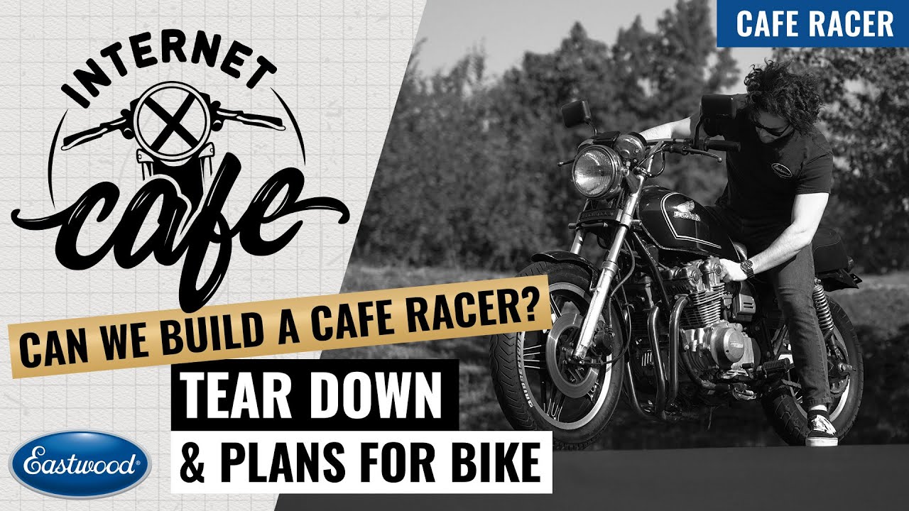 Tearing down a CLASSIC! Honda CB 750 Cafe Racer Build! Episode 1