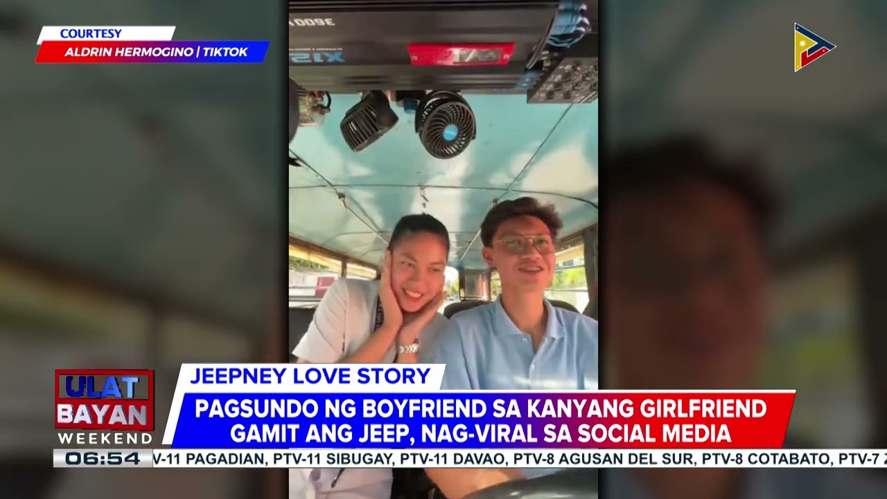 #UlatBayanWeekend | Pagsundo ng boyfriend sa kanyang girlfriend gamit ang jeep, nag-viral...