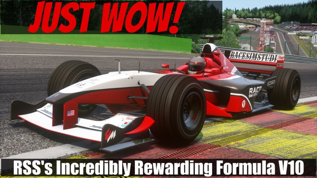 The Greatest Ever? Race Sim Studio Formula RSS 2000 V10 Mod for Assetto Corsa (Review and VR Drive)