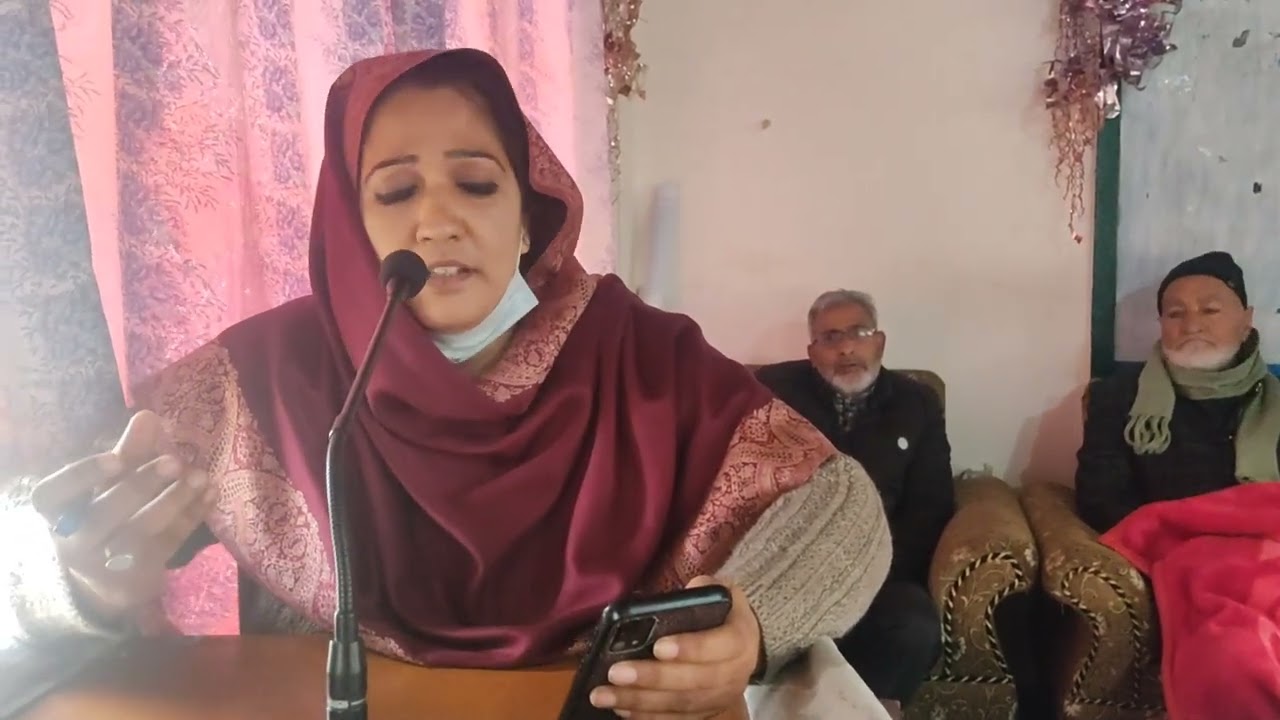 Dr. Shaista Ahmed at KWCE Sopore