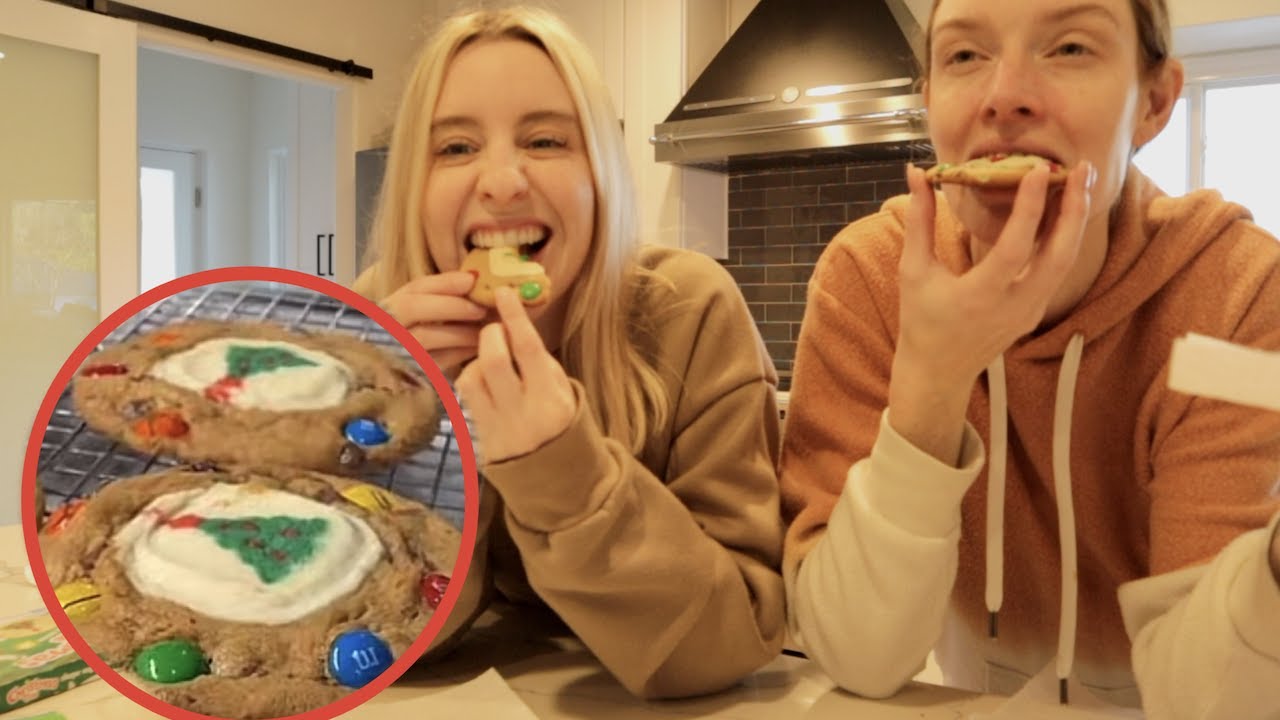MAKING VIRAL TIKTOK CHRISTMAS COOKIES!!