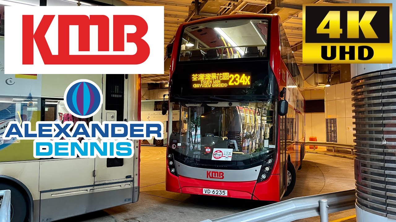 [KMB: 234X Tsuen Wan to Tsim Sha Tsui via Mong Kok] Alexander Dennis Enviro500MMC (ATENU1285/VD6235)