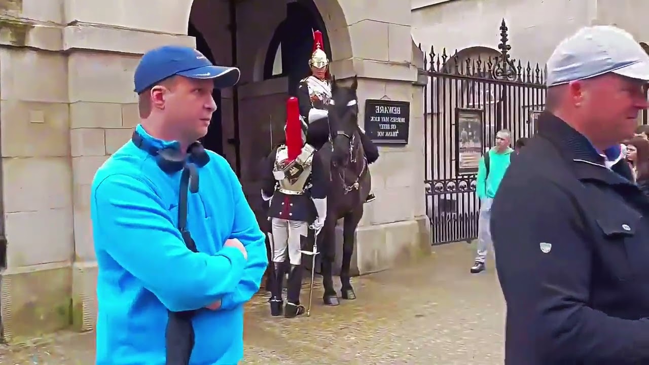 Peter Ellis surprise visit off duty Royal Guard