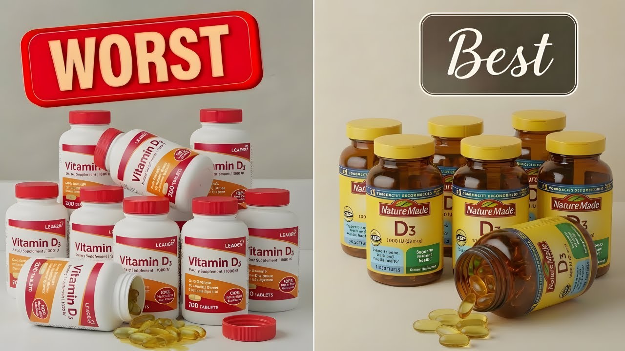 5 Vitamin D Brands ROBBING You Blind And 3 That Actually Work