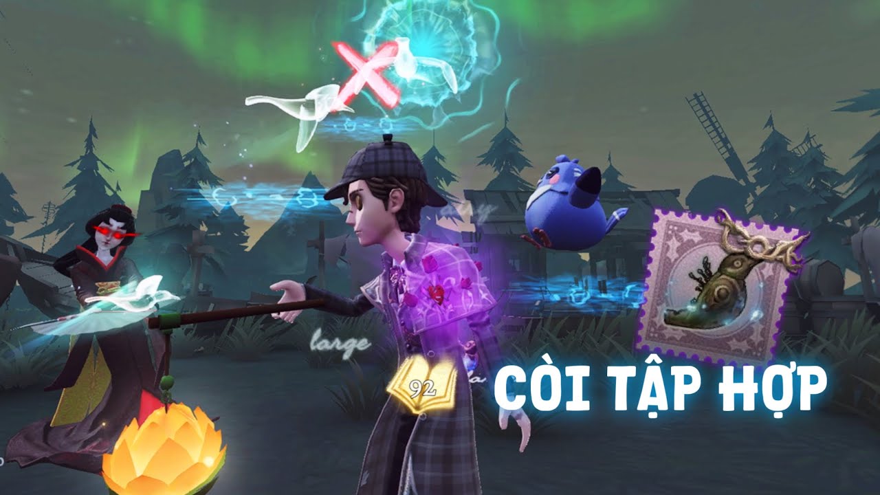 Gặp Geisha Rank Rồng Badge B, Ai Cũng Hoảng? | Identity V | Hoan 801