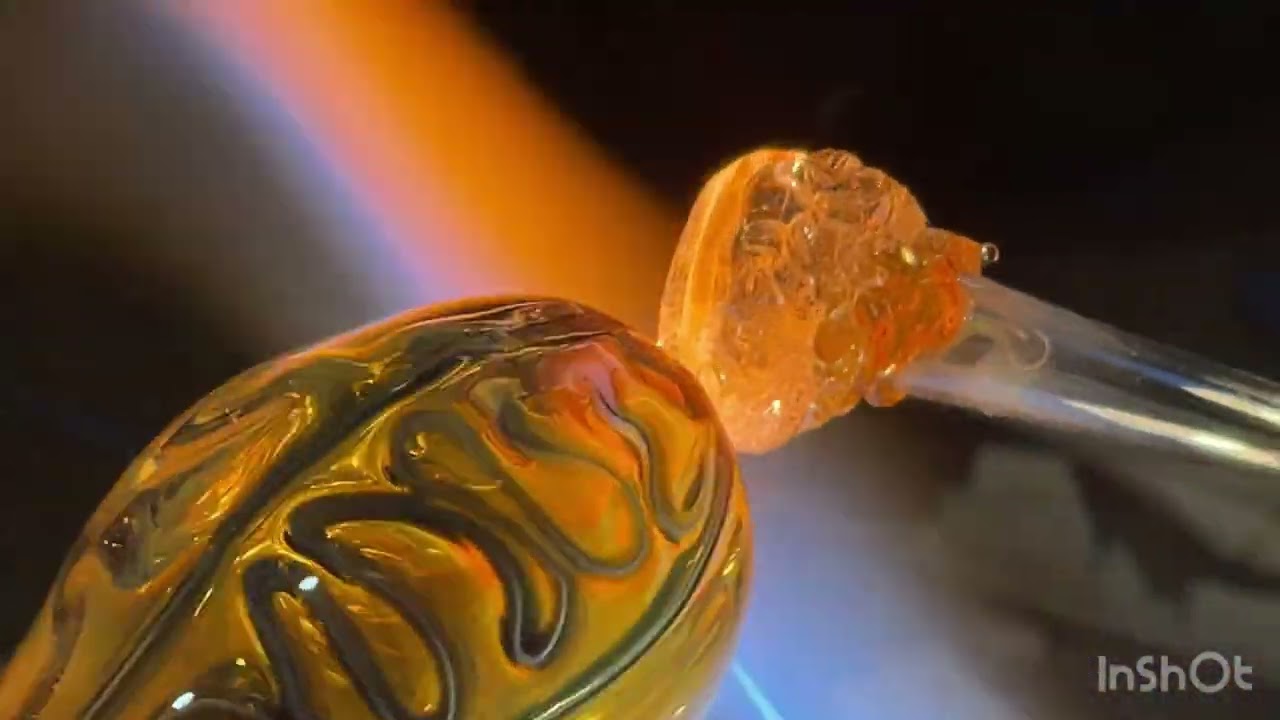 Satisfying Glass Blowing 🔥 Borosilicate Glass with Oxygen & LPG Torch