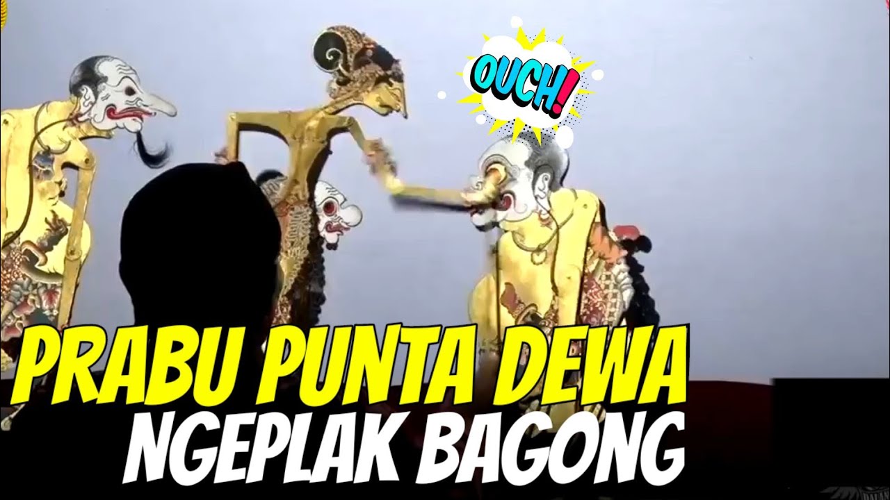 Bagong kena geplak Karo prabu Punta dewa, Goro-Goro mbentak