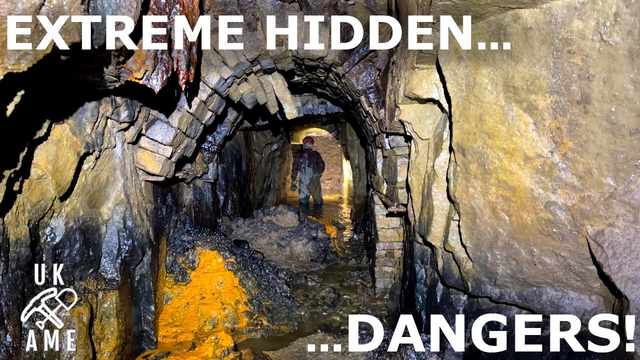 This Mine Has Hidden Extreme Dangers : Deceptive Beauty  UK Abandoned Mine Explores.