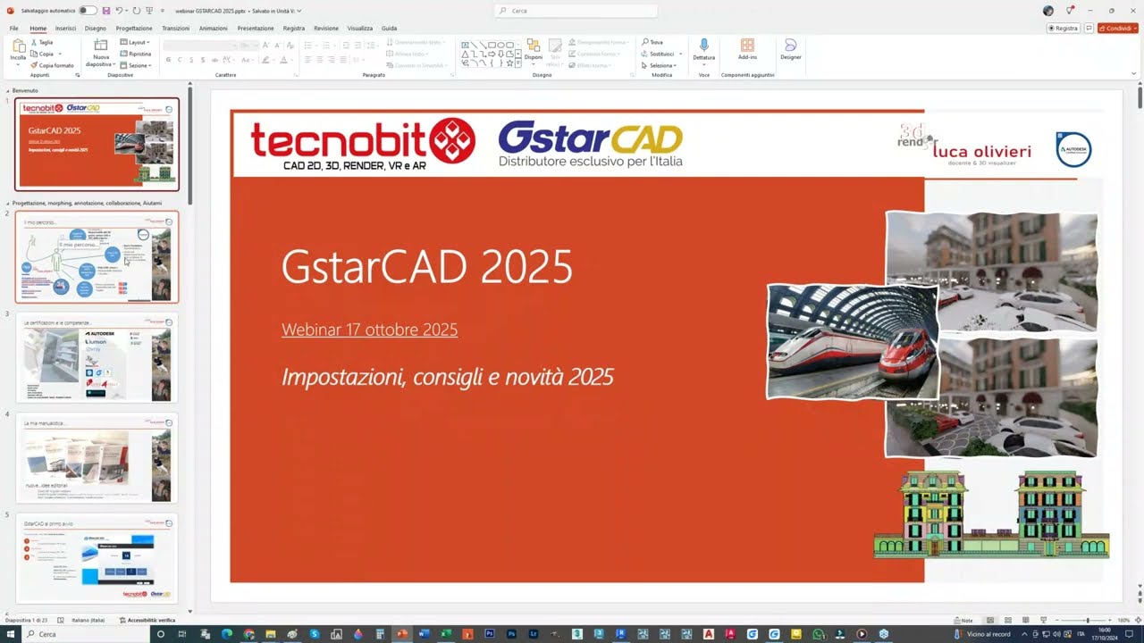 Dimostrazione novità GstarCAD 2025 Plus e Pro