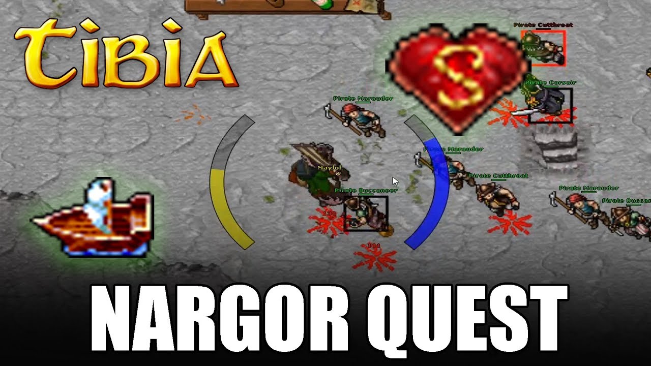 Tibia - Nargor Quest