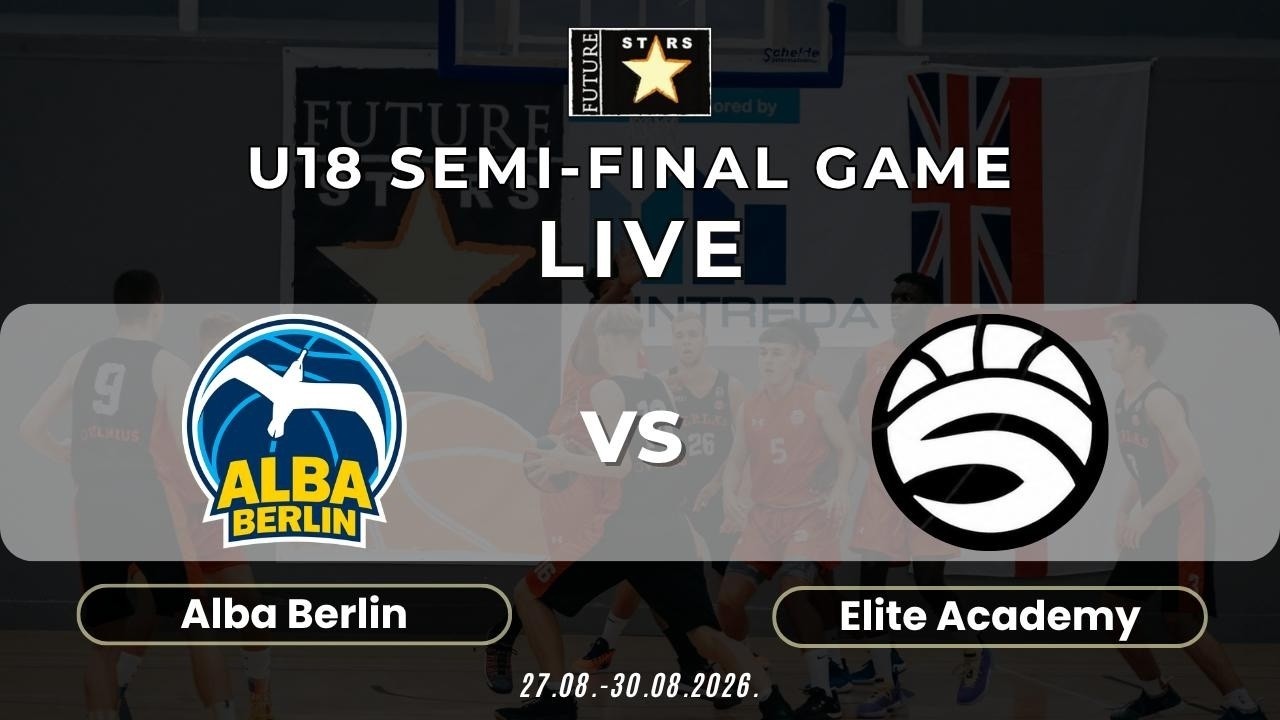 Get Better Academy vs England Basketball | Semi-final | FUTURE STARS U18