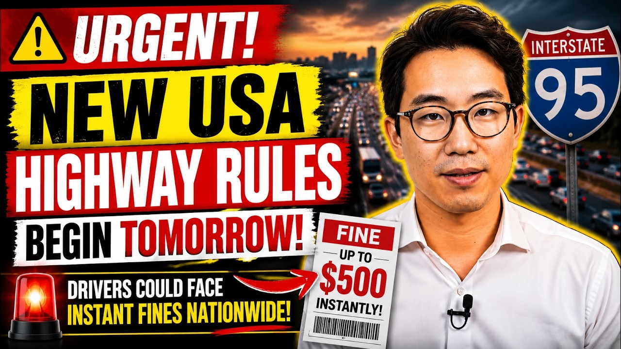 URGENT: New USA Highway Rules Begin Tomorrow &mdash; Millions of Drivers Could Be Caught Off Guard