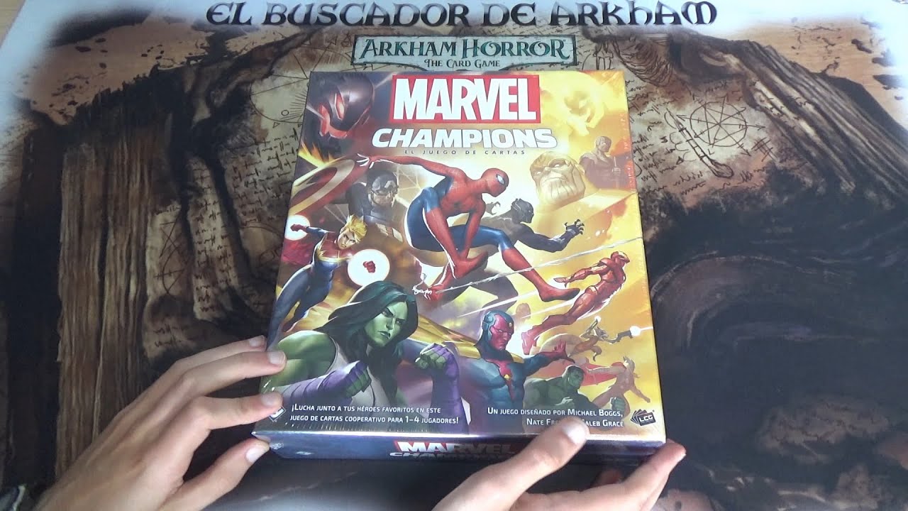 Unboxing y An&aacute;lisis de Marvel Champions: El Juego de Cartas (LCG)