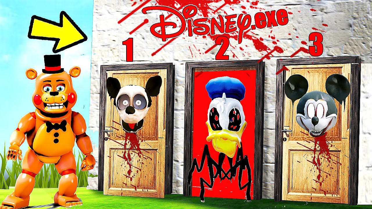 ANIMATRONICS TOY FREDDY ABRIU AS PORTAS DA DISNEY.EXE ASSUATADORAS? | GTA V Five Nights at Freddy's