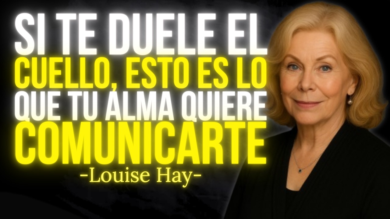 Si te DUELE el CUELLO, tu ALMA está tratando de DECIRTE ESTO – Louise Hay