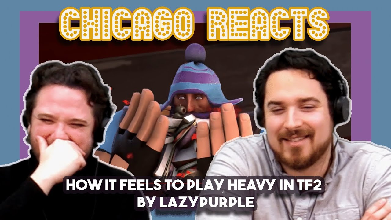 How it FEELS to Play Heavy in TF2 by LazyPurple | Actors React