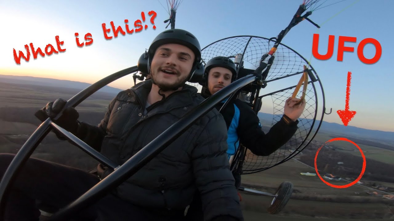ParaTrike and UFO... Is this a UFO?!