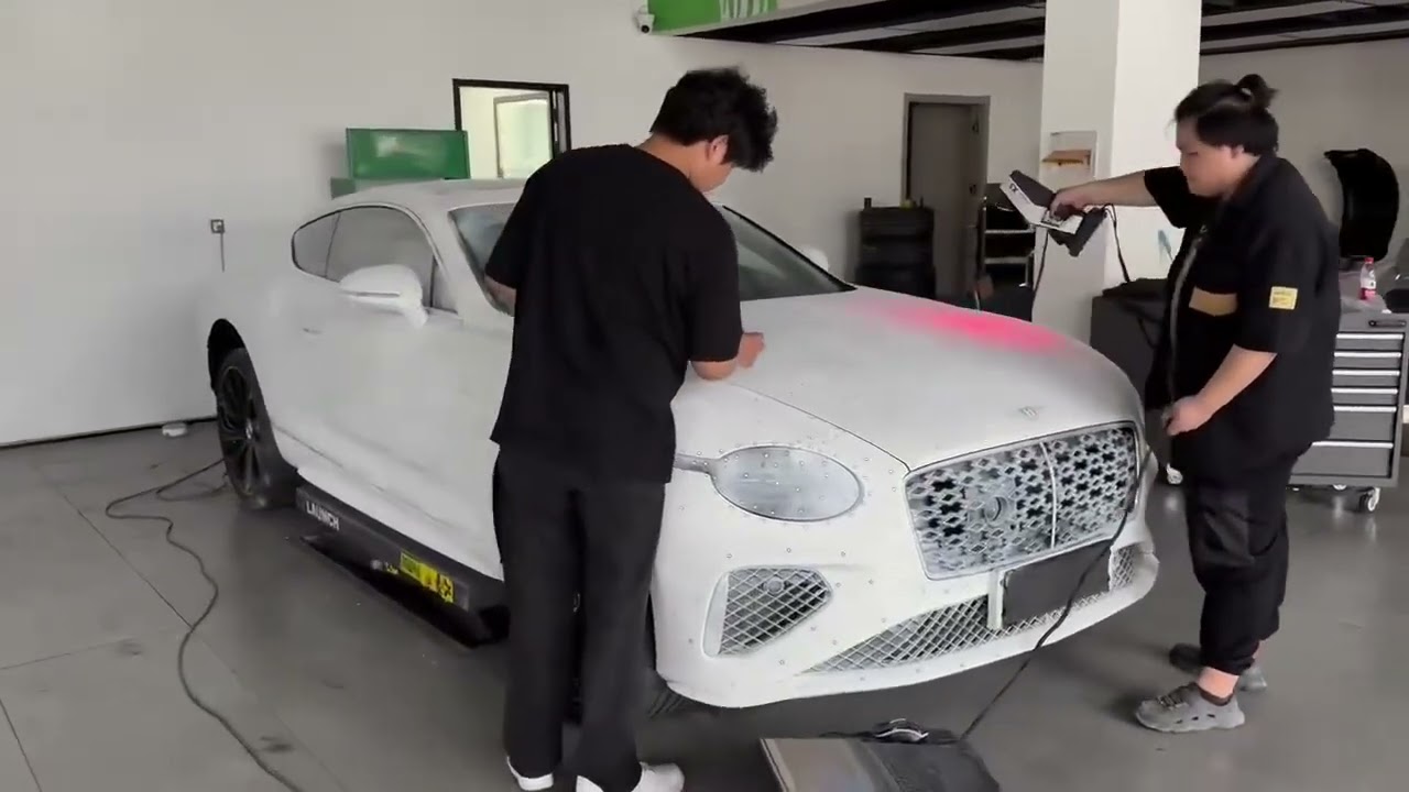 Bentley Continental GT 2003-2018 Conversion Body Kit | Upgrade to 2025 shape Help@ownsilent.com