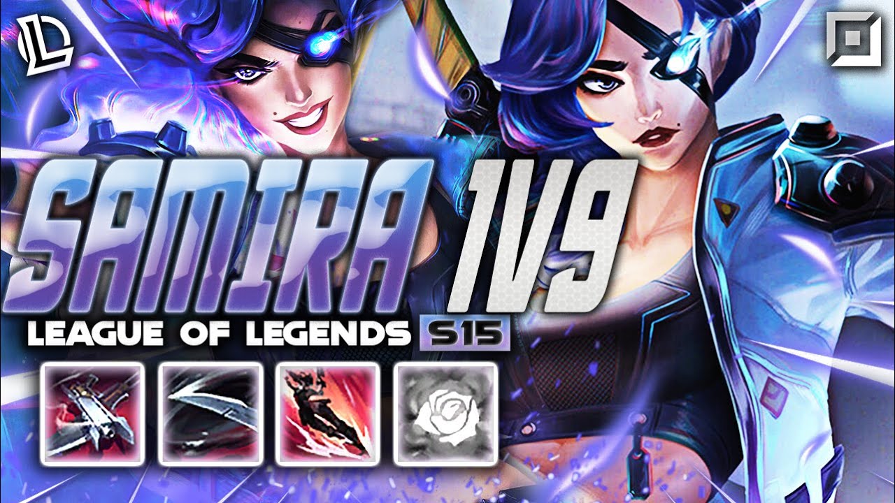SAMIRA MONTAGE #46 - SAMIRA 1V9 | Ez LoL Plays