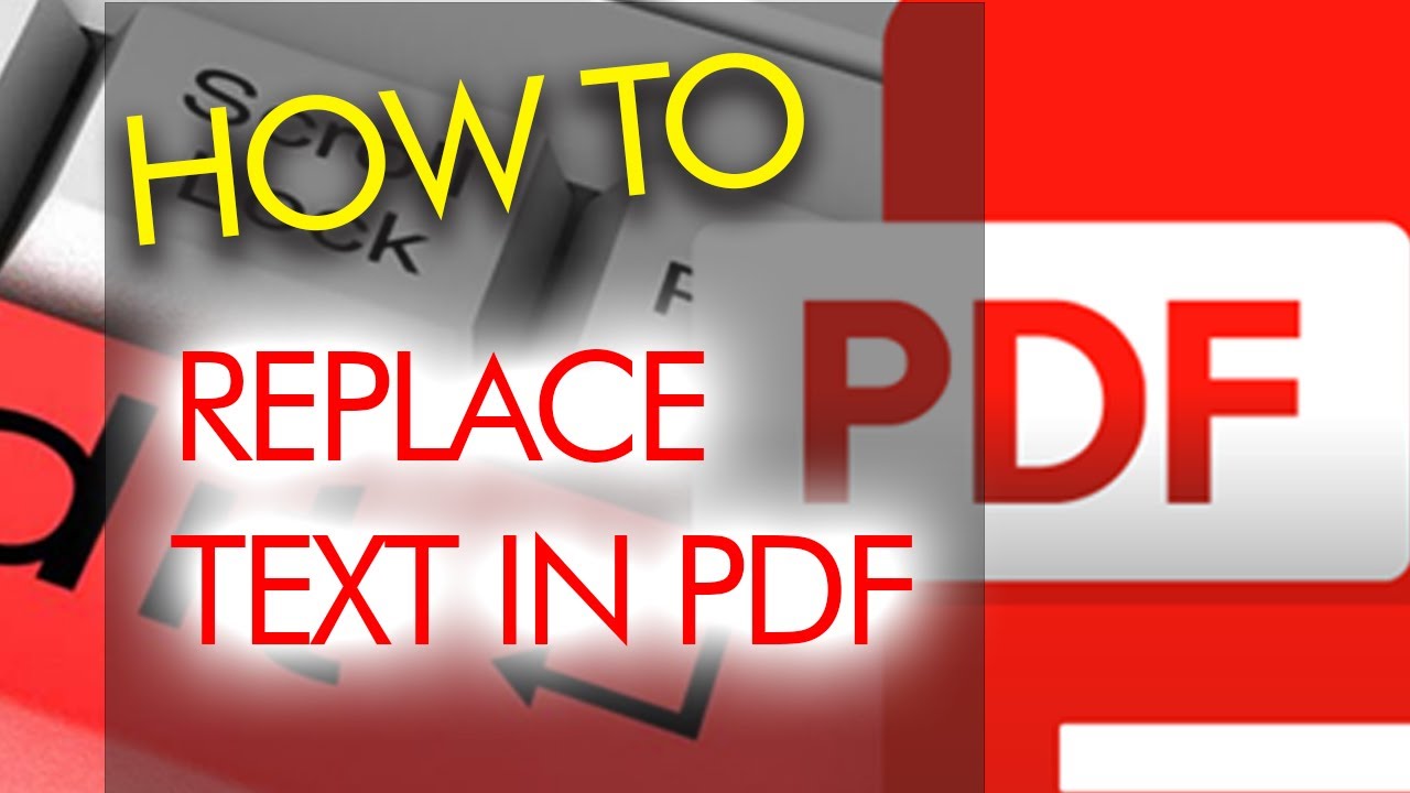 HOW TO CHANGE REPLACE TEXT IN ADOBE PDF #shorts