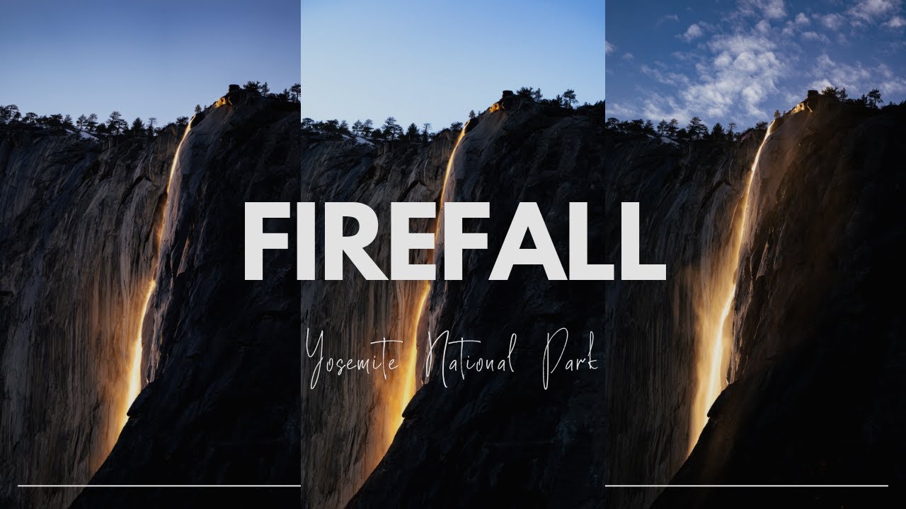 Yosemite National Park Firefall 2025! - A Most Magical Moment in Nature