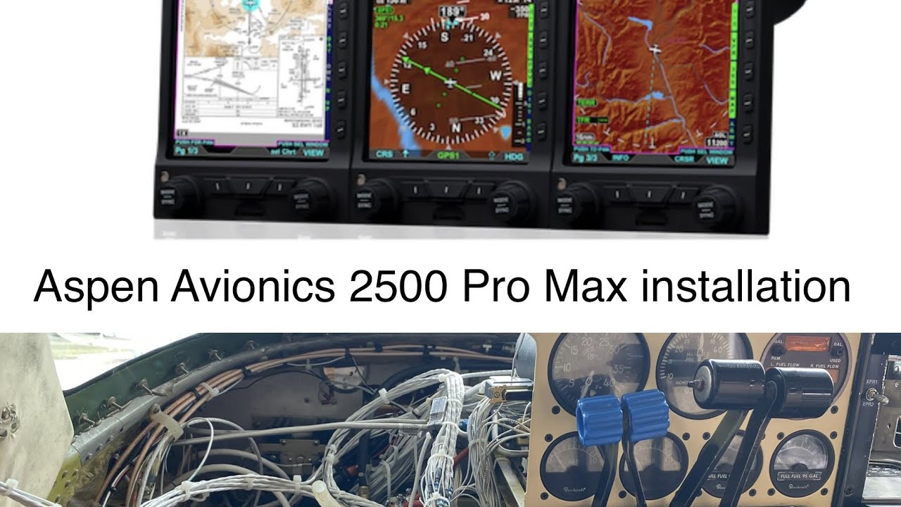 Компания Sarasota Avionics устанавливает систему Aspen 2500 Pro Max на самолет Beechcraft Baron T...