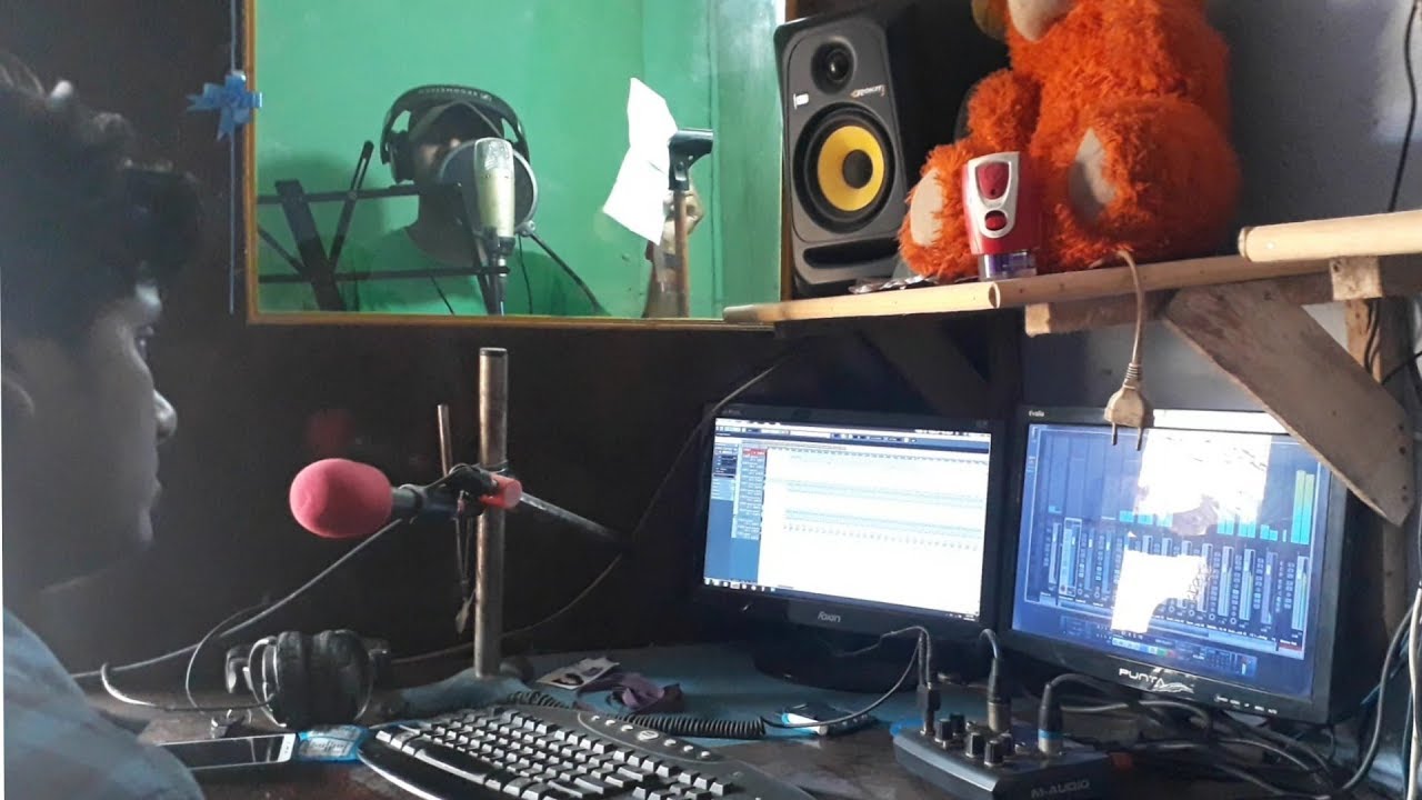 দেখুন কিভাবে গান রেকর্ডিং করা হয় # MANBHUM  STUDIO# BISHAL MUSIC