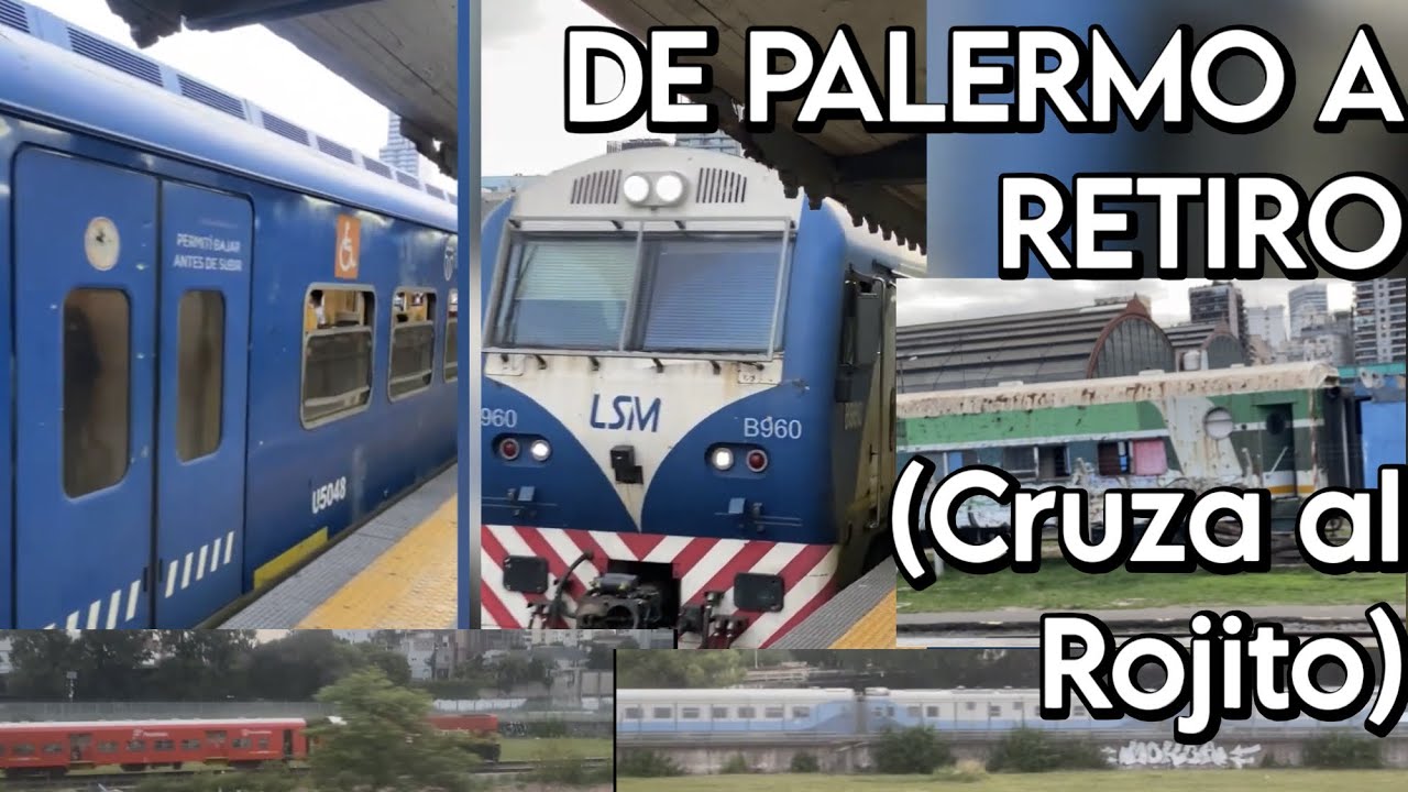 PALERMO A RETIRO | LÍNEA SAN MARTIN