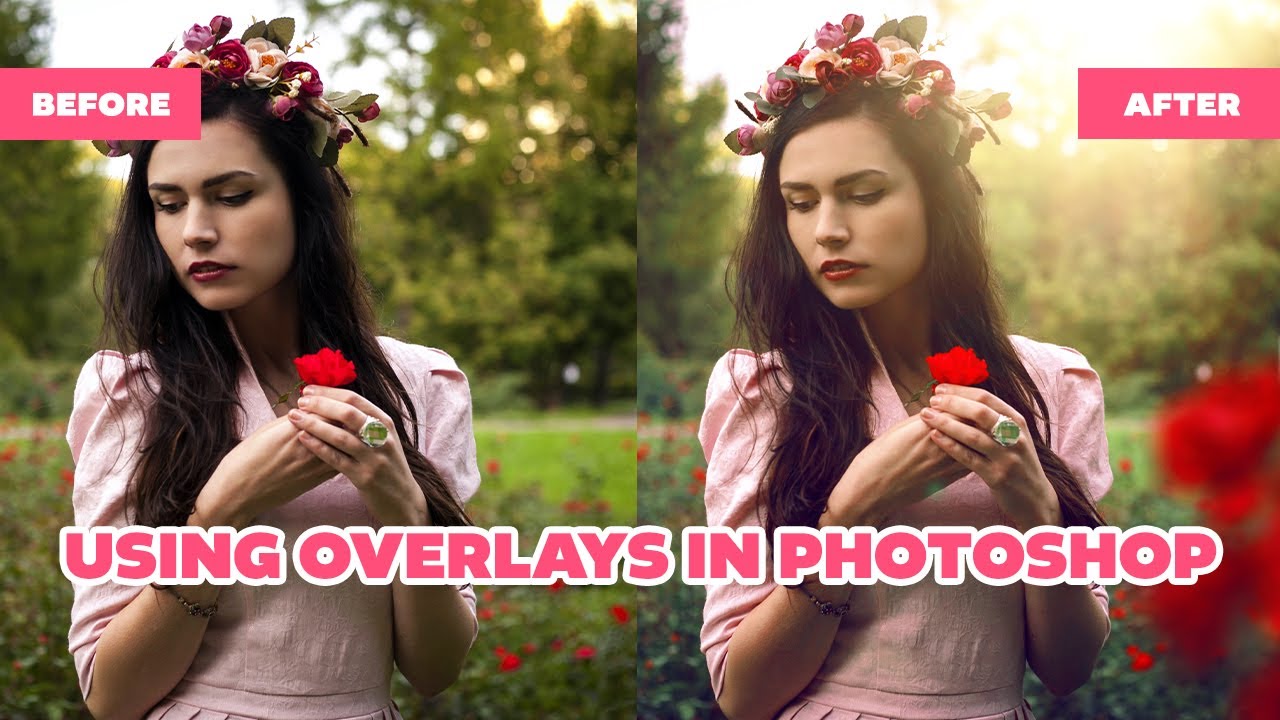 How to Use Overlays in Photoshop - Free Overlays Included