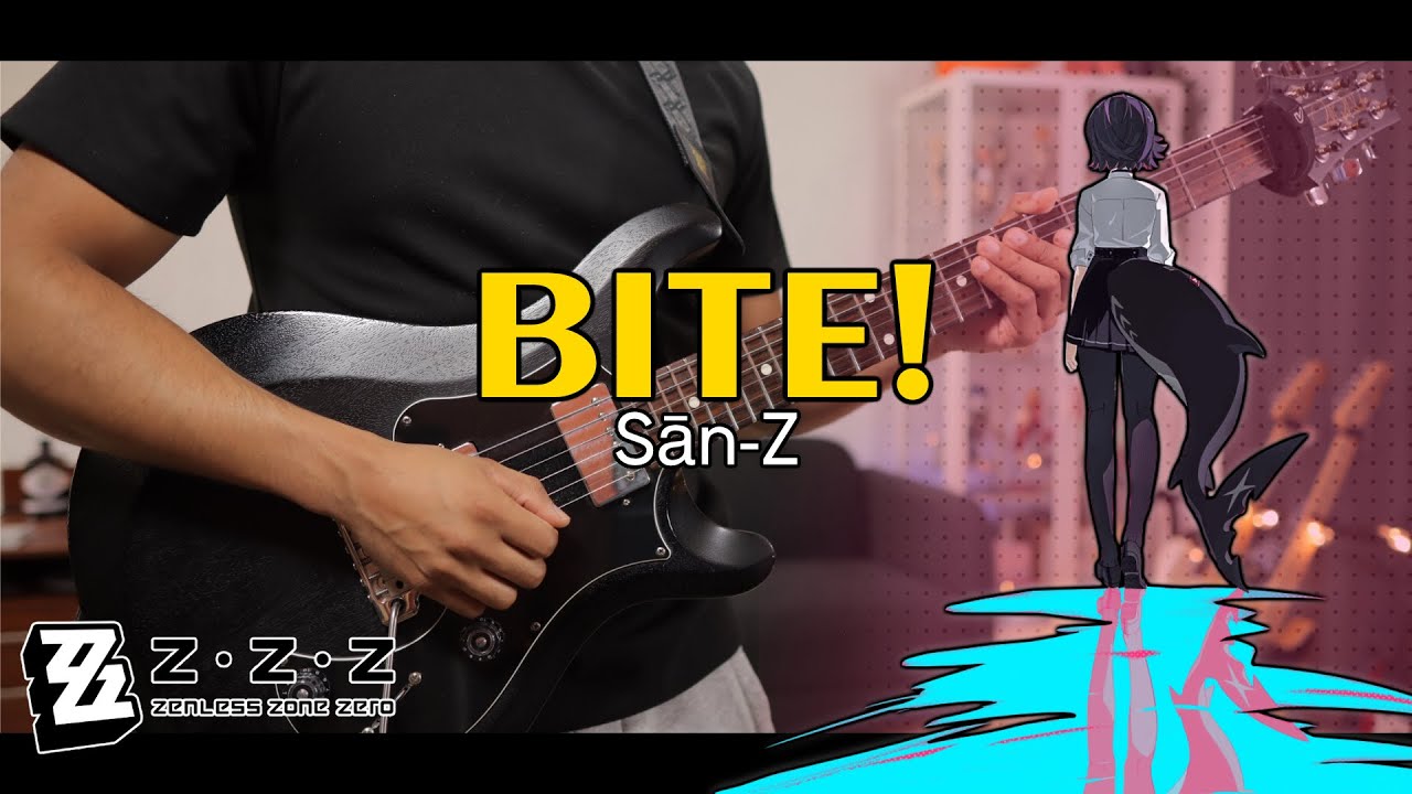 [🎼TABS] BITE! / Sān-Z | Zenless Zone Zero Ellen EP - Shark's Gotta Bite Cover