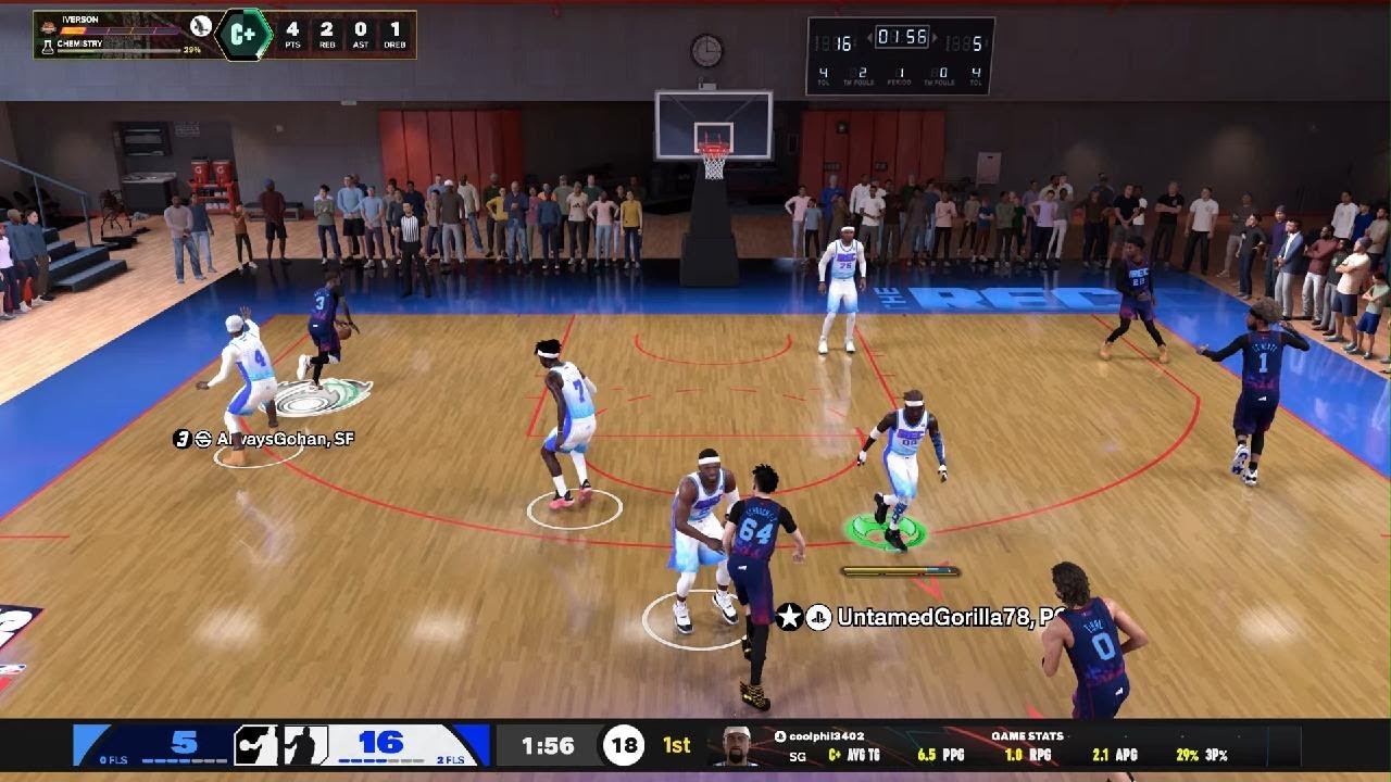 NBA 2K26: 19 PTS 3 REB 8 AST 1 STL