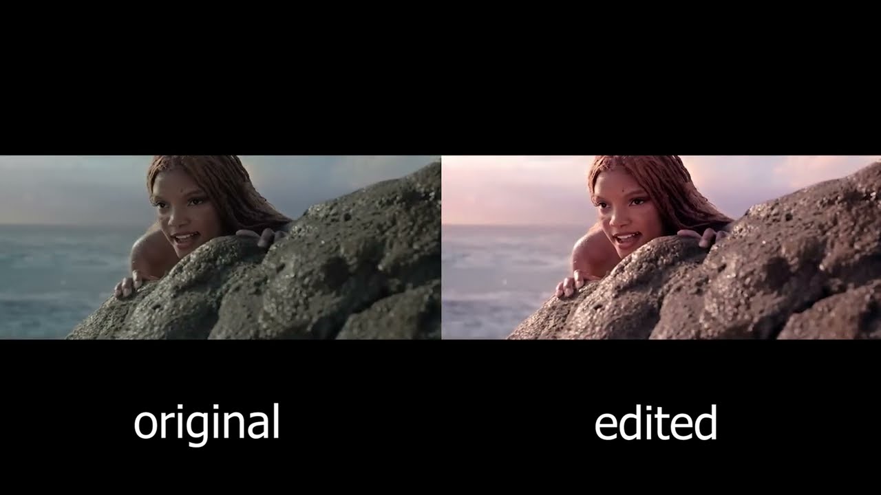 (Recolored) The Little Mermaid Official Trailer | Disney Live Action