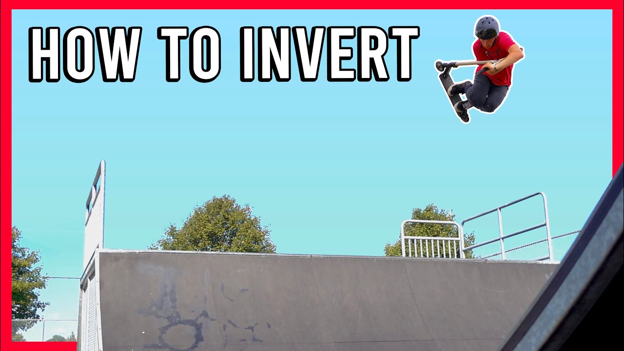 HOW TO INVERT AIR ON A SCOOTER | THE EASIEST WAY