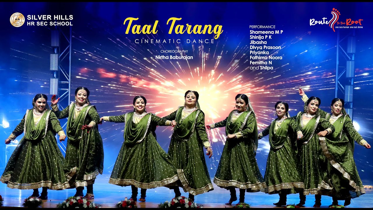 Taal  Tarang l Cinematic Dance l Nirtha  I Parents, Day l Silver Hills HSS l Route tothe Root