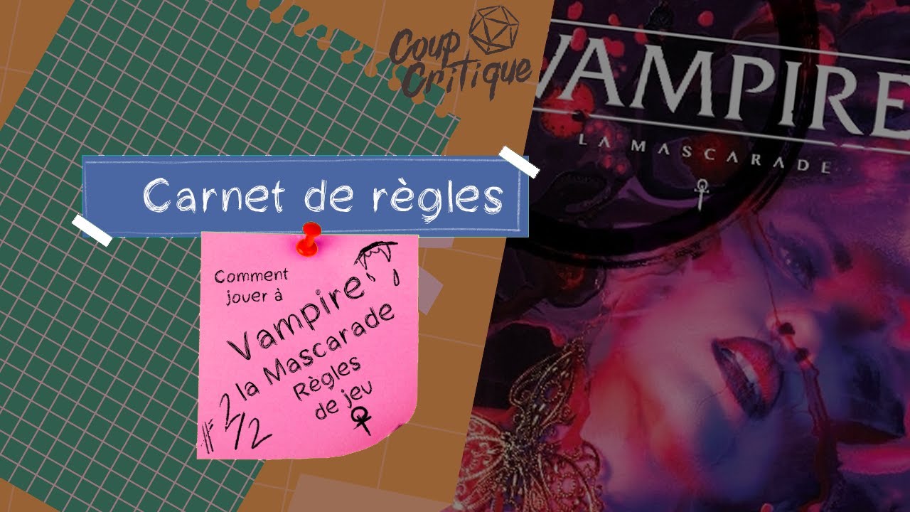 Règles de jeu - Vampire: La Mascarade 5ème Édition - Carnet de règles