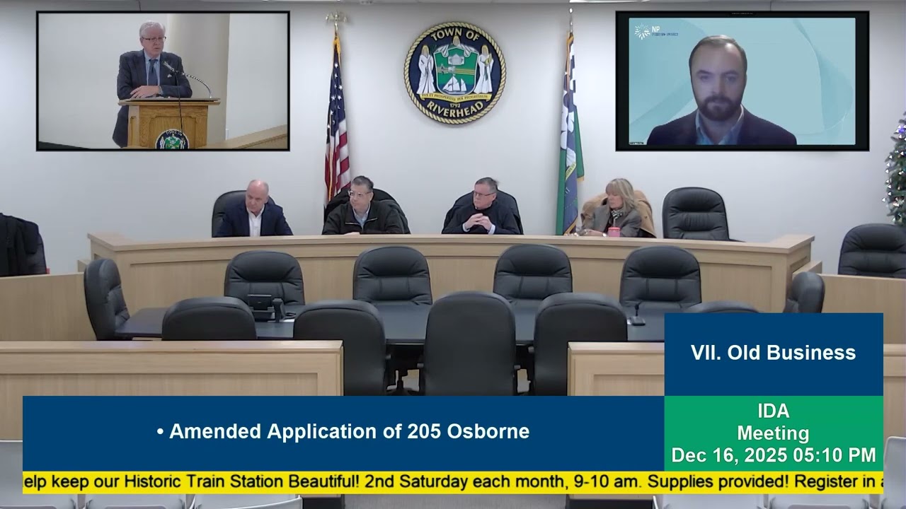 Riverhead IDA Meeting - December 16, 2025
