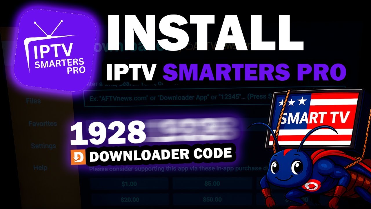 ✅ Install IPTV SMARTERS PRO on Smart TV / Firestick (2026 Update) | Best Downloader Code