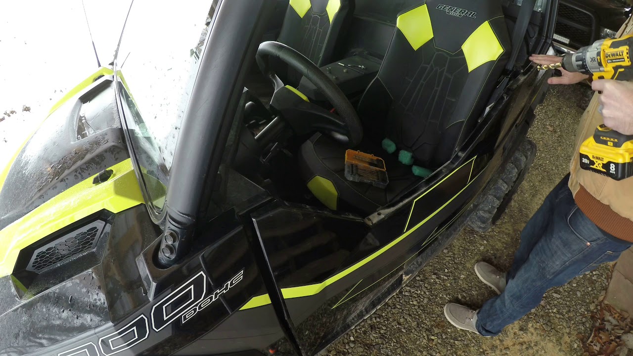 Polaris brand upper door install on Polaris General