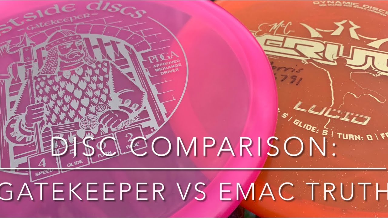 Disc Comparison Review: Westside Gatekeeper and Dynamic Discs EMac Truth