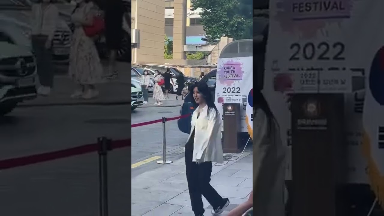 220918 Go Yujin/Ko Yujin 고유진 Dancing to Lip & Hip by Hyuna (at 2022 Korea Youth Day Festival)