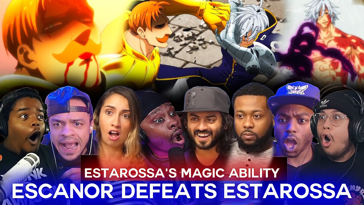 Escanor vs Estarossa | 7 Deadly Sins 2 Ep 22 Reaction Highlights