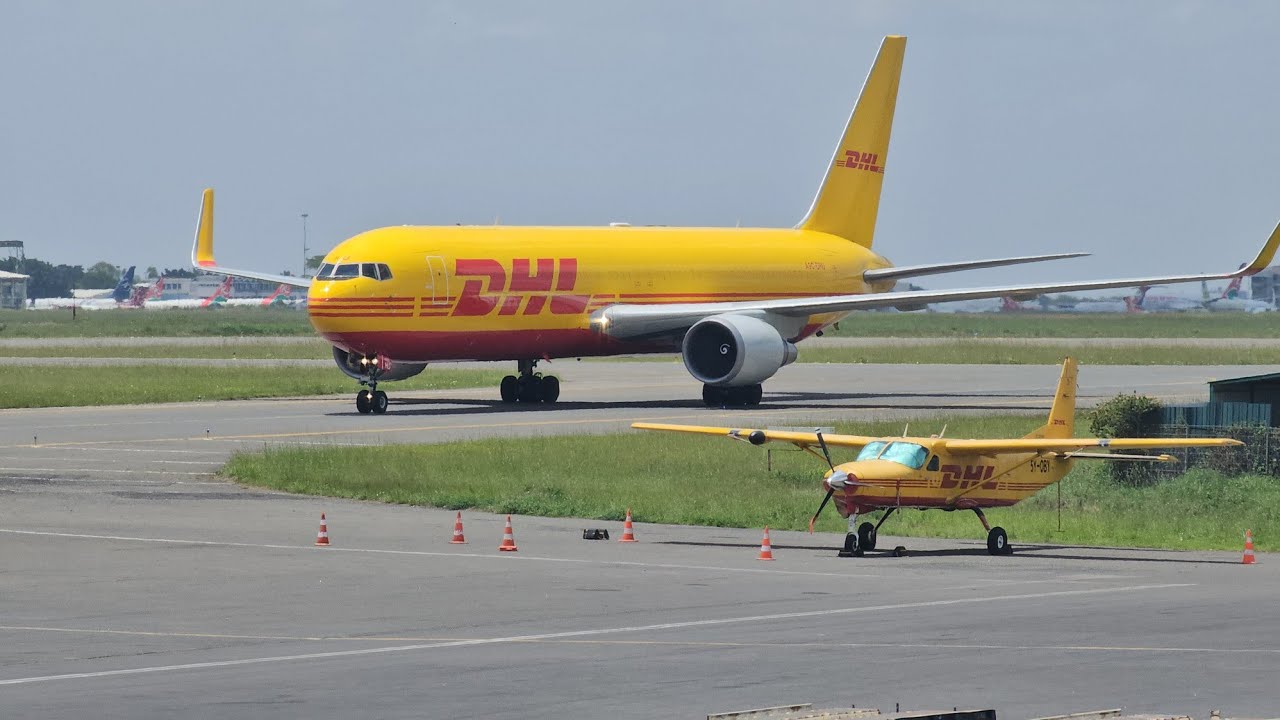 PLANE SPOTTING JKIA (FT AIR INDIA, KENYA AIRWAYS, SALAMAIR..)