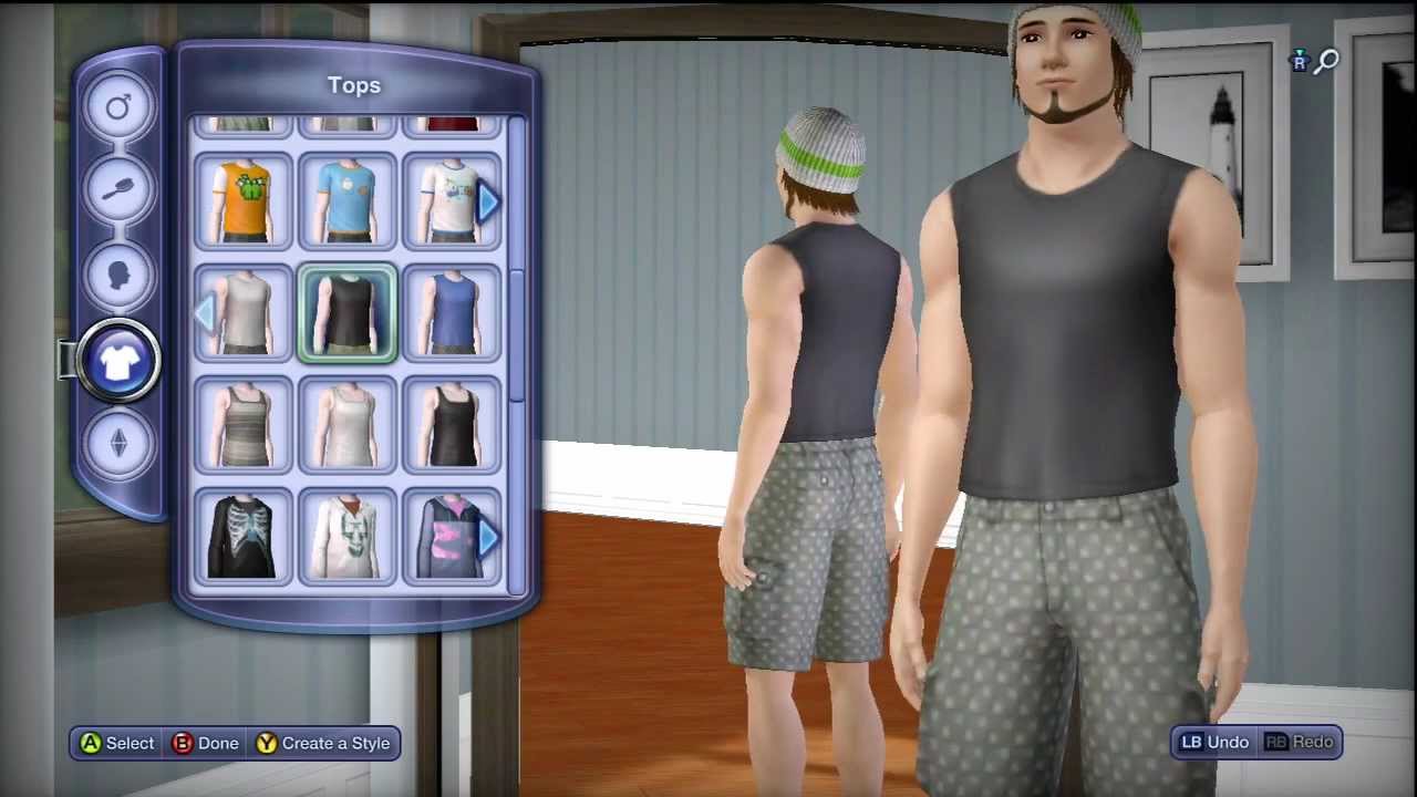 The Sims 3 Pets XBOX 360 Gameplay: Character and pet customization (HD)
