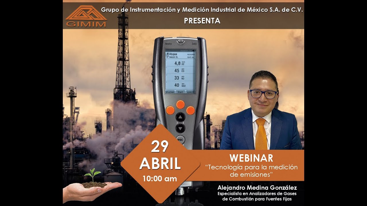 Webinar: Tecnología para la Medición de Emisiones