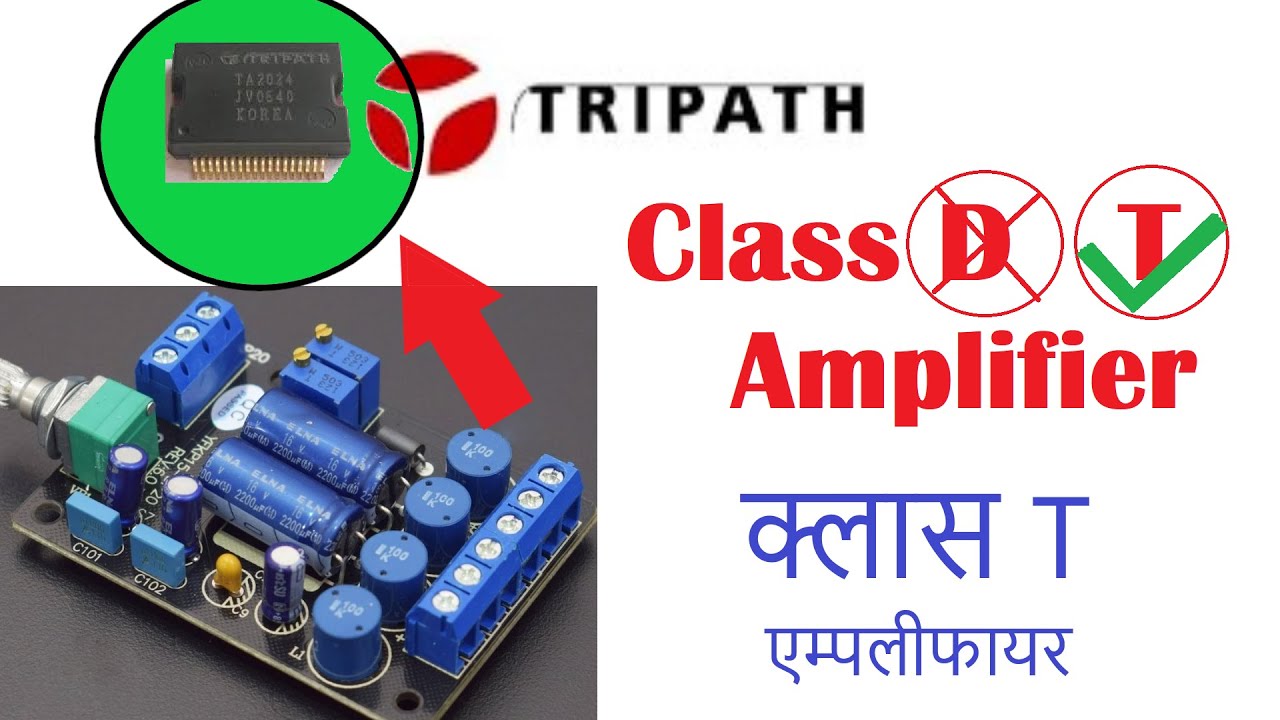#Tripath #ClassT TA2024 Amplifier, Story of Tripath  Tech.कहानी Tripath और क्लास  T एम्पलीफायर की